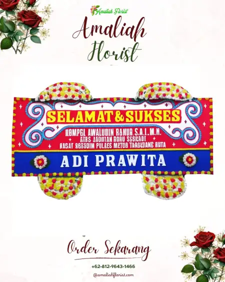 Papan Bunga Ucapan Selamat Gurun Laweh Nan Xx